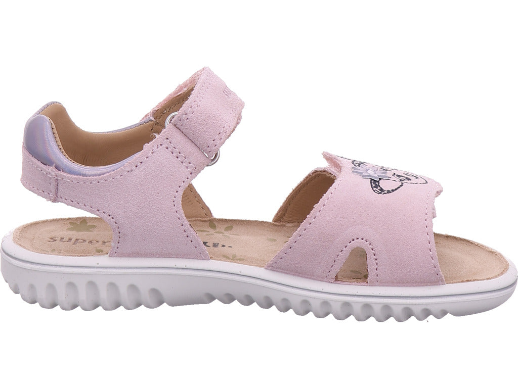 Superfit Mädchen Sandalette Sparkle in frei