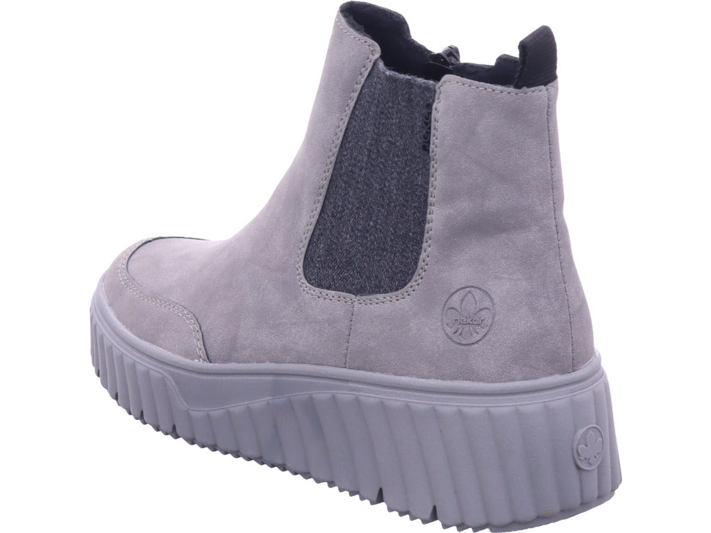 Rieker Damen Stiefel  in grau