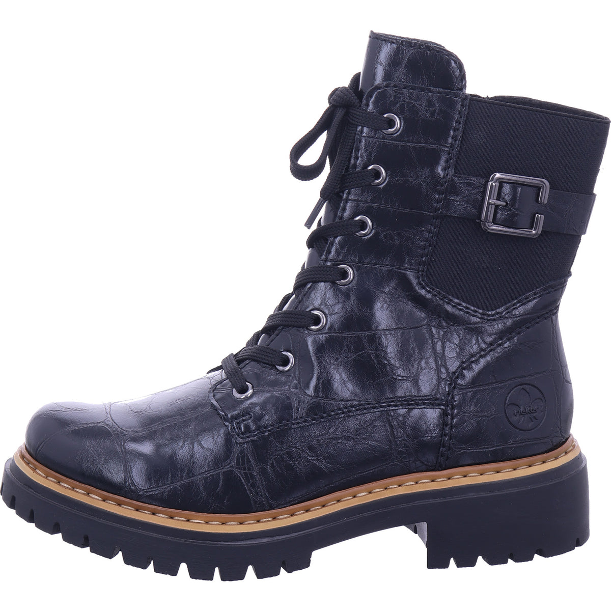 Rieker Damen Stiefelette  in schwarz