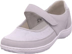Waldläufer Women's Slippers in Grey