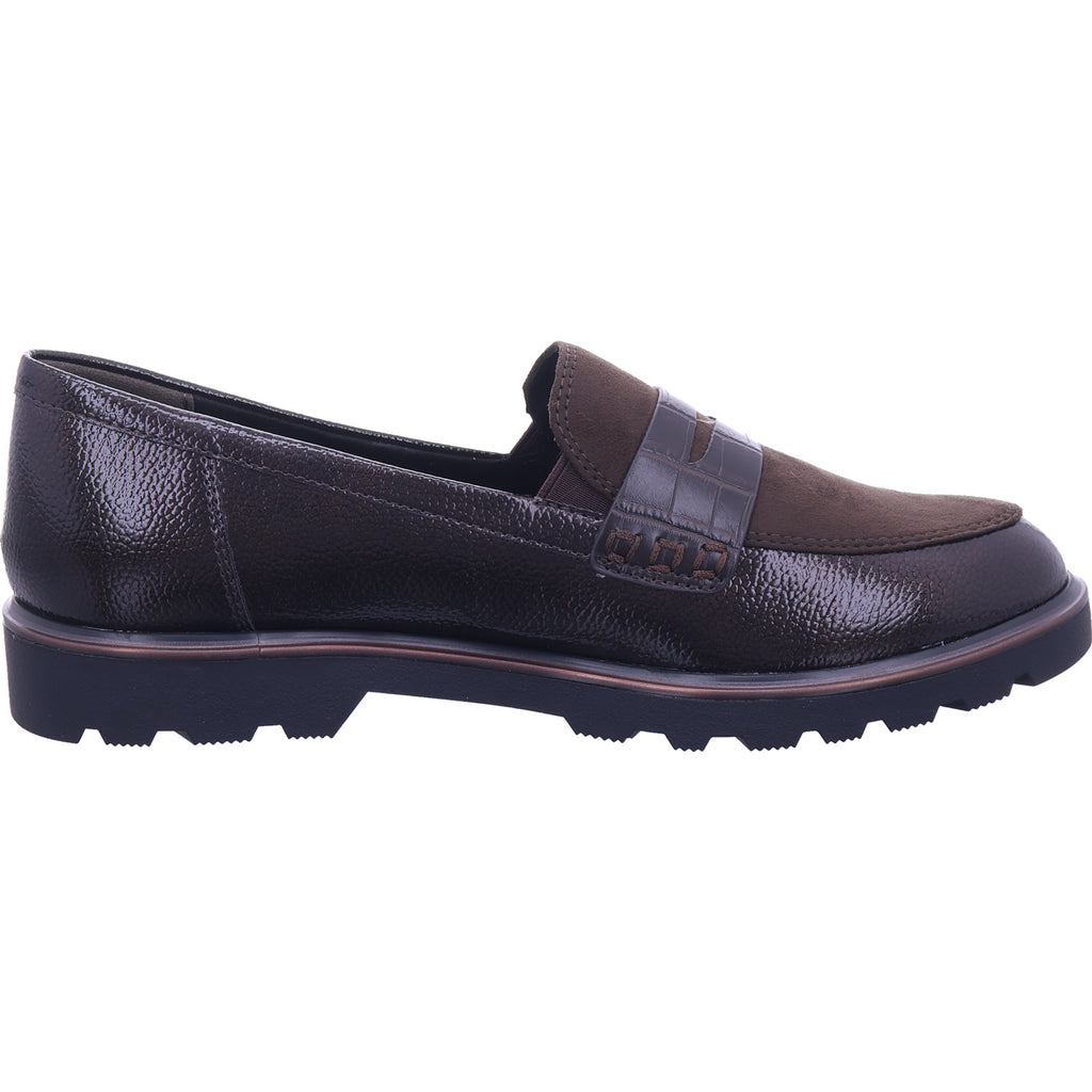 Tamaris Damen Slipper  in braun