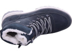 Remonte Damen Winterstiefel Remonte Stiefelette in blau