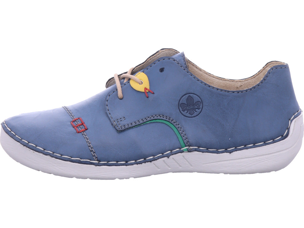 Rieker Damen Halbschuh  in blau
