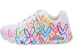 Dámské tenisky SKECHERS Uno Highlight Love v barvě frei