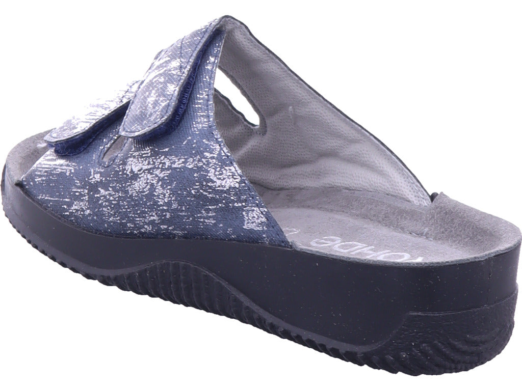 Rohde Damen Pantolette  in blau
