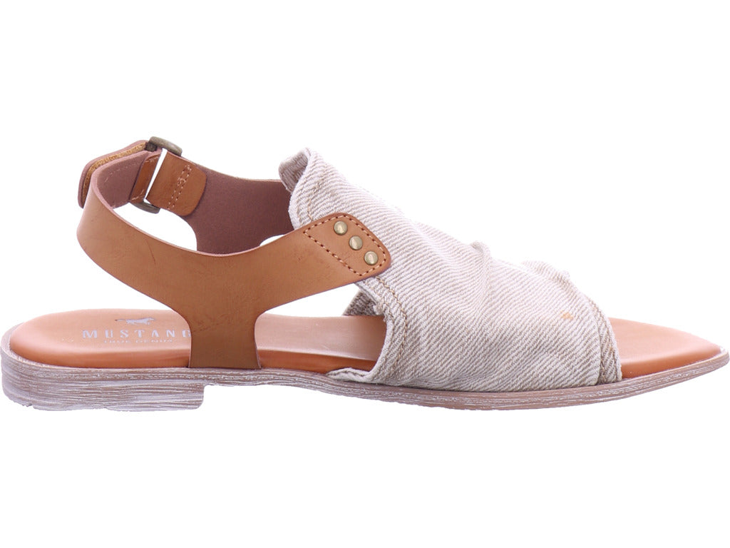 Mustang Damen Sandalette  in beige
