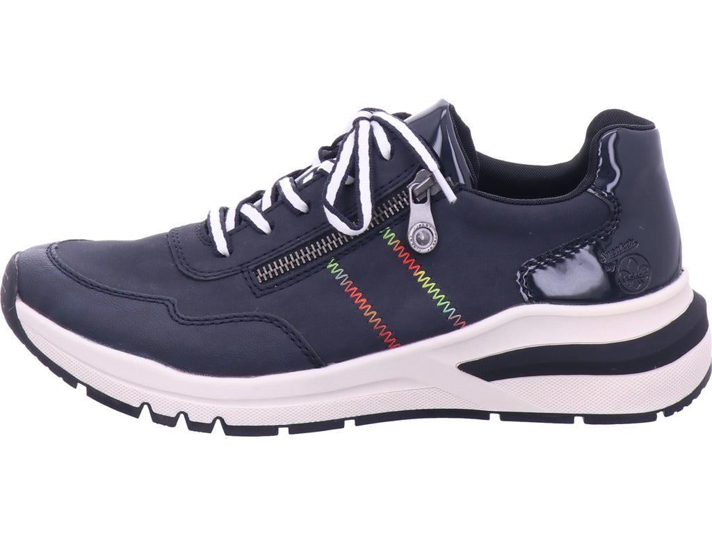 Rieker Women's Sneakers Fsk Women's Low-Top Shoes in Blue