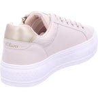 s.Oliver women's sneakers in beige