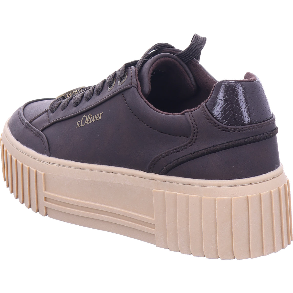 s.Oliver Damen Sneaker  in braun