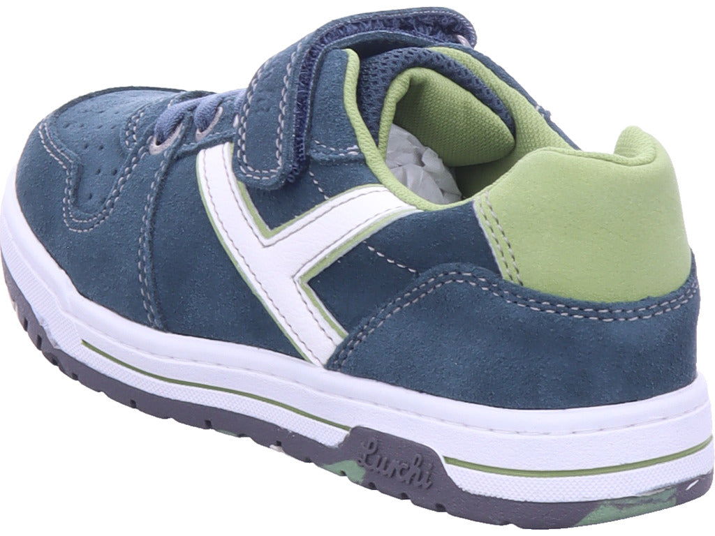 Lurchi Boys' Low-Top Shoe in blue