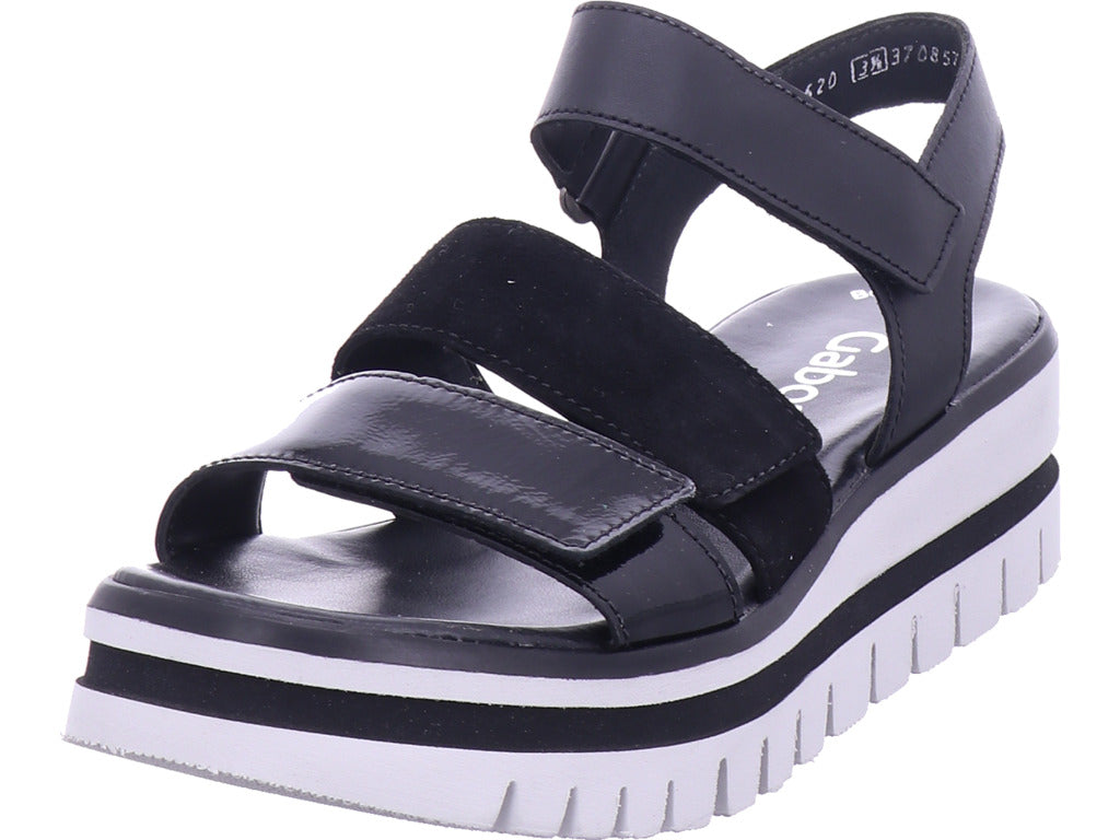 Gabor Damen Sandalette  in schwarz