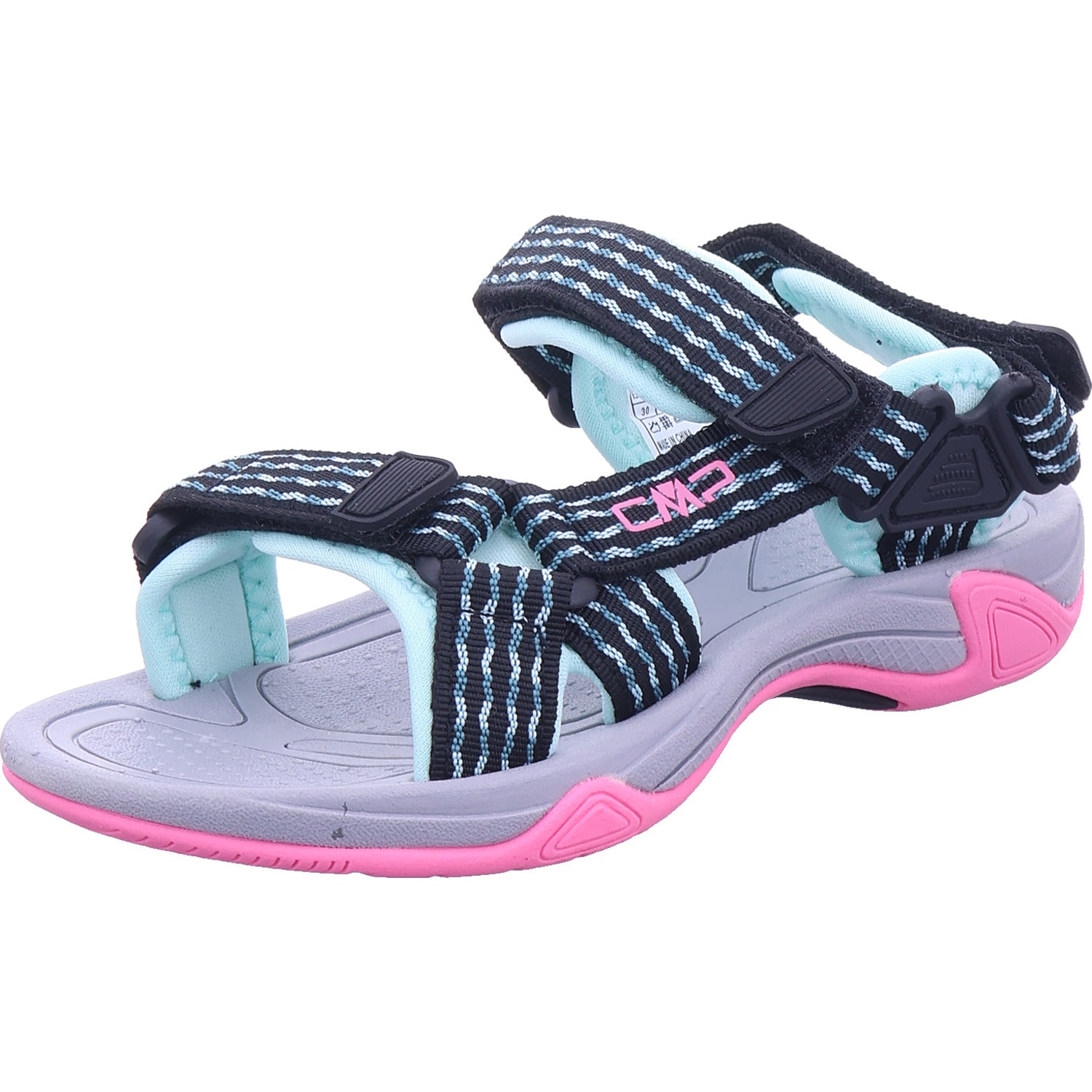 CMP Dívčí sandály Kids Hamal Hiking v modré barvě