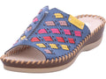 Rieker Damen Pantolette  in blau