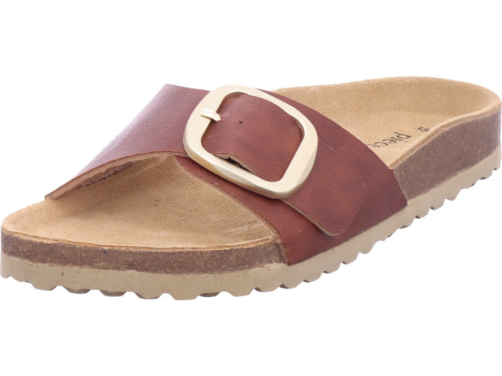 Planet Footwear Damen Pantolette  in braun