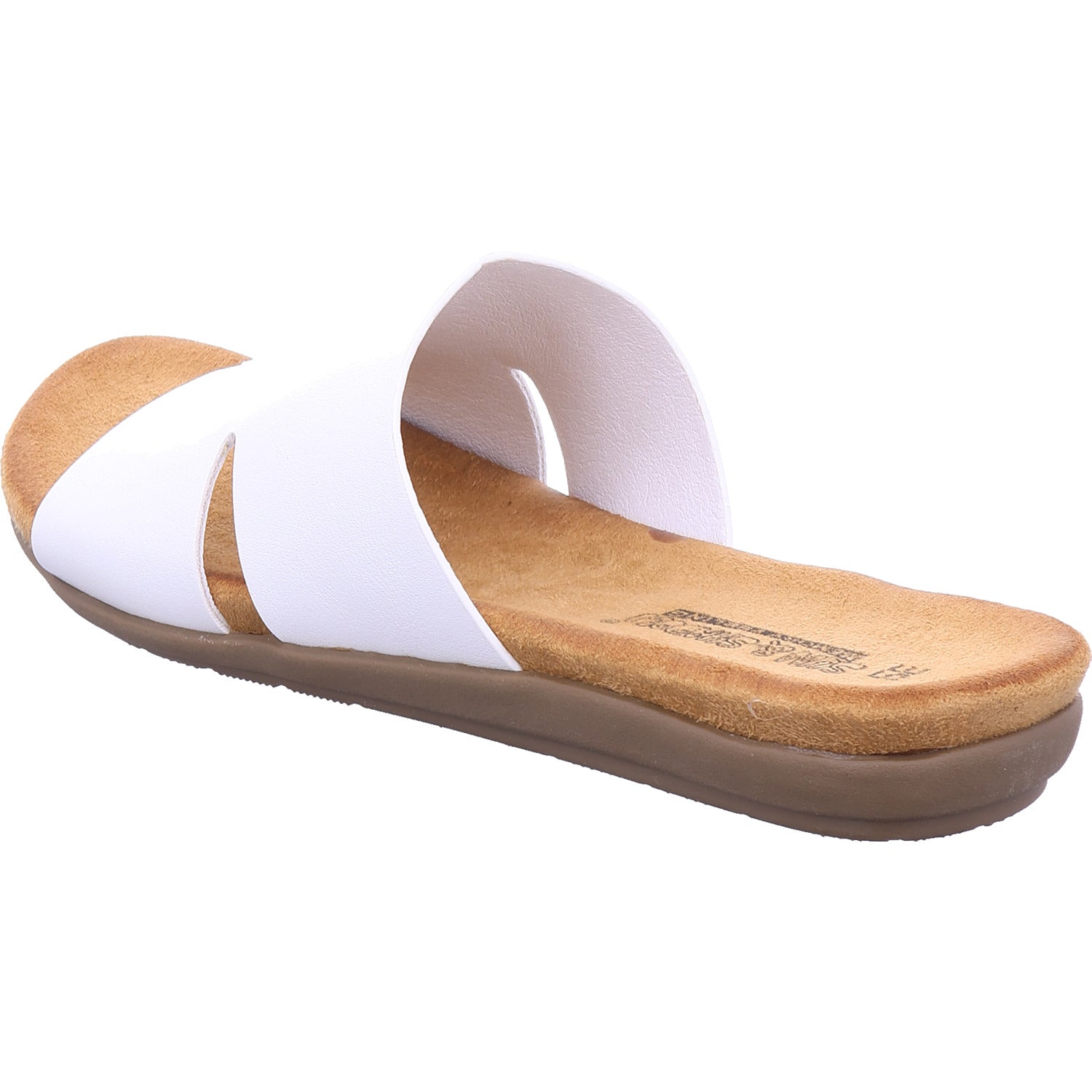 Shoe-world Women's Mule in White