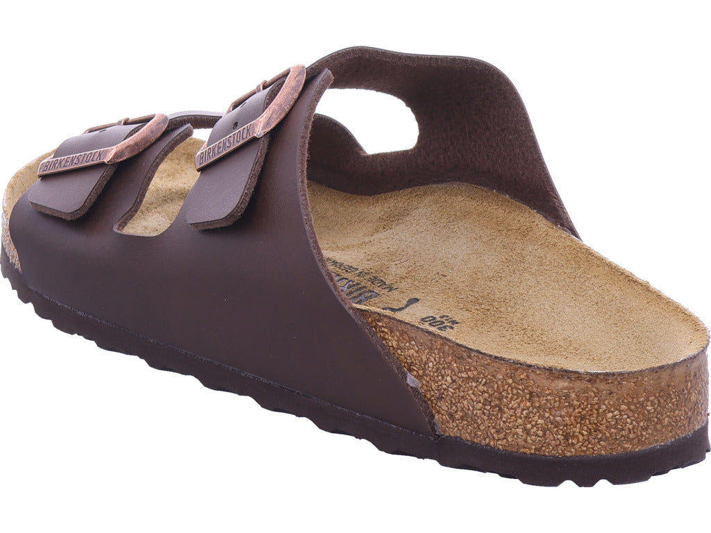 Pánské pantofle Birkenstock Arizona Bs v hnědé barvě