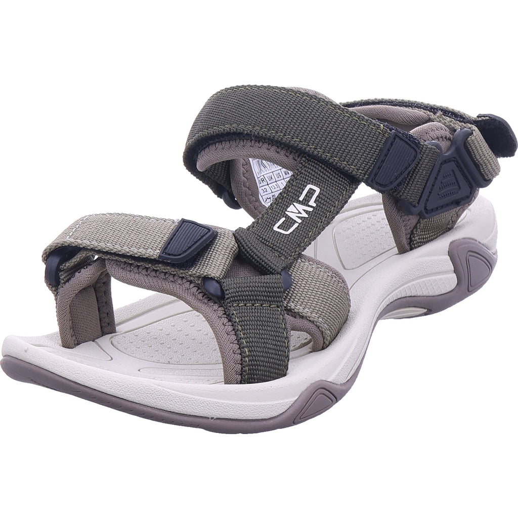CMP Kids' Hamal Hiking Sandals in Green
