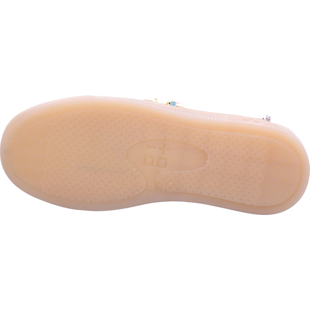 GIO+ Damen Slipper  in braun