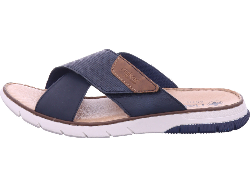 Rieker Men's Mules, Men's Sandals in Blue