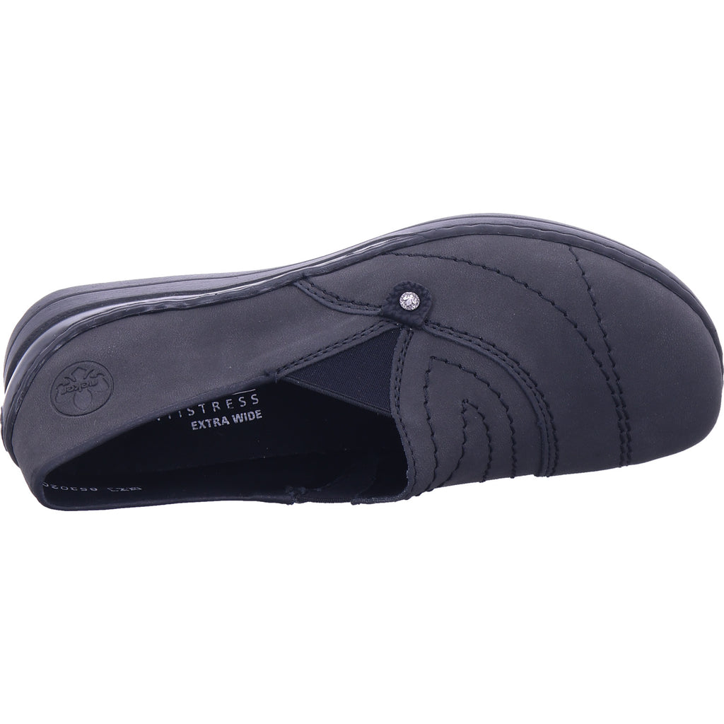 Rieker Damen Slipper  in grau