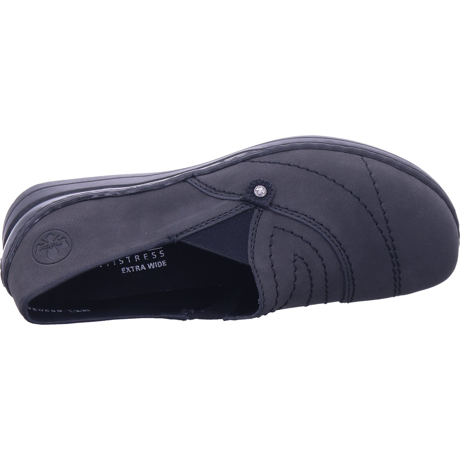 Rieker Damen Slipper  in grau