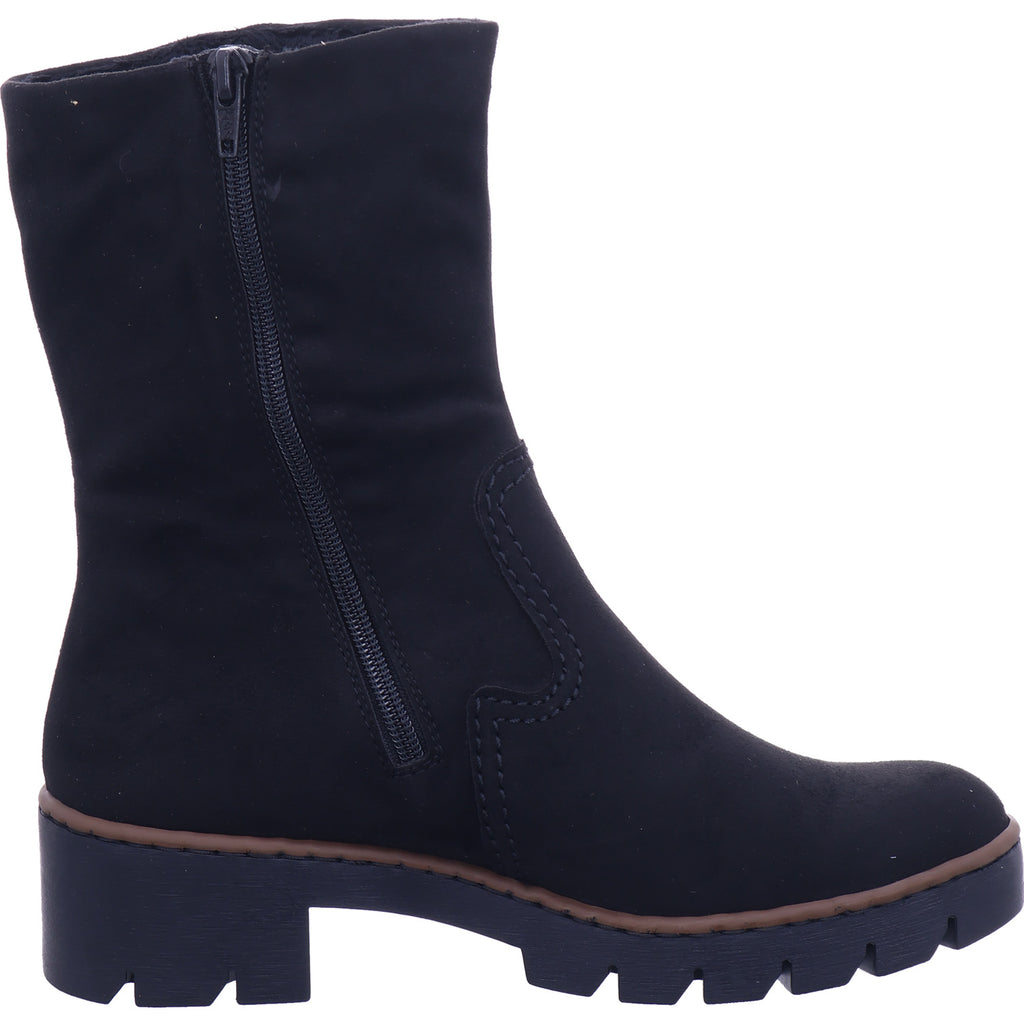 Rieker Damen Stiefelette Hwk Damen Stiefel in schwarz