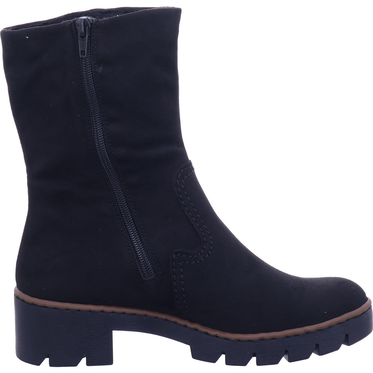 Rieker Damen Stiefelette Hwk Damen Stiefel in schwarz