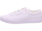 Tommy Hilfiger Herren Halbschuh Th Hi Vulc Low in weiß