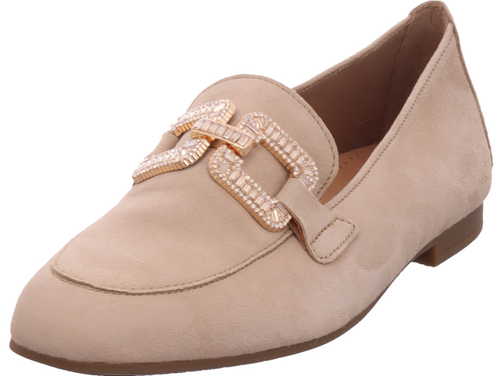 Gabor women's ballerina shoes in beige