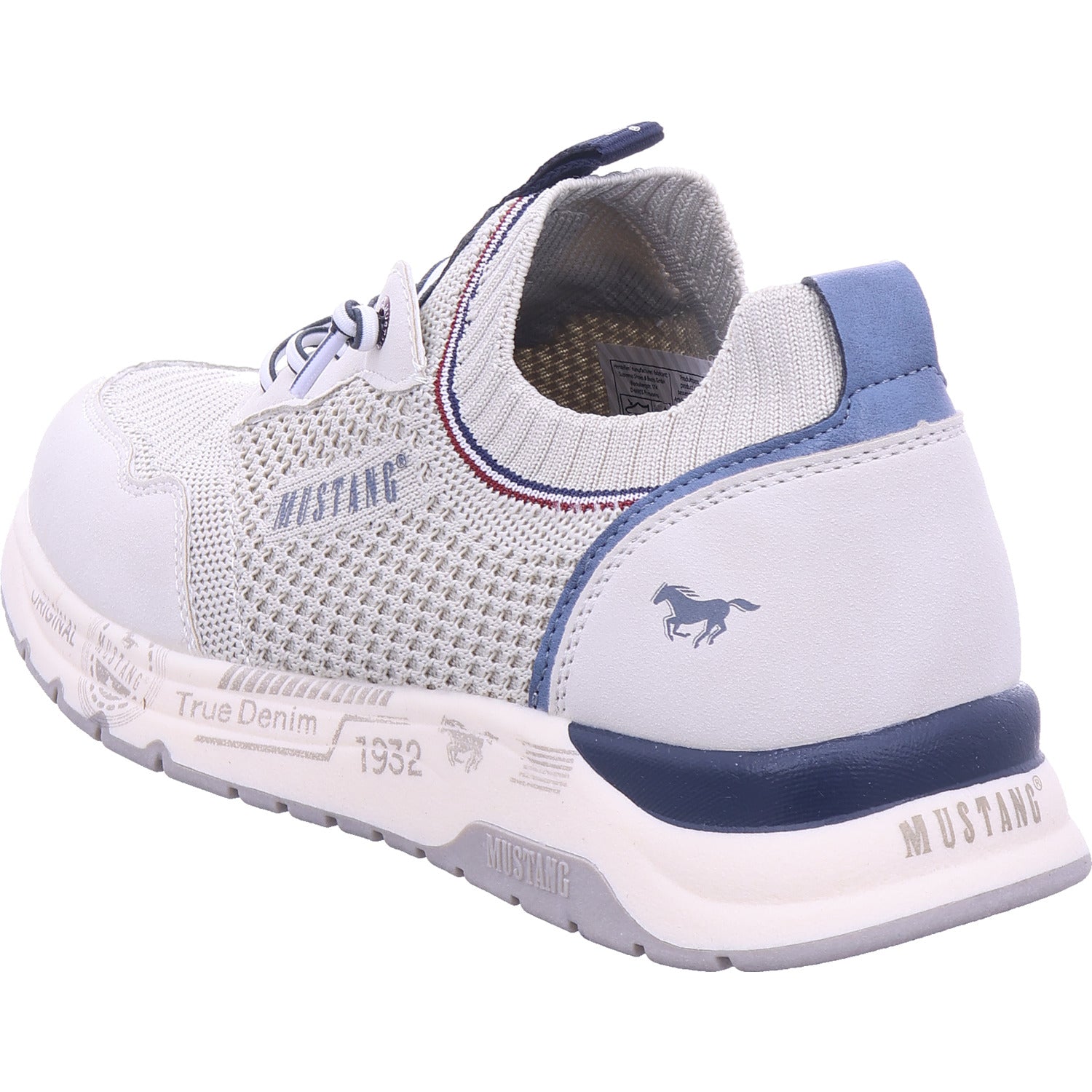 Pánské tenisky Mustang v béžové barvě