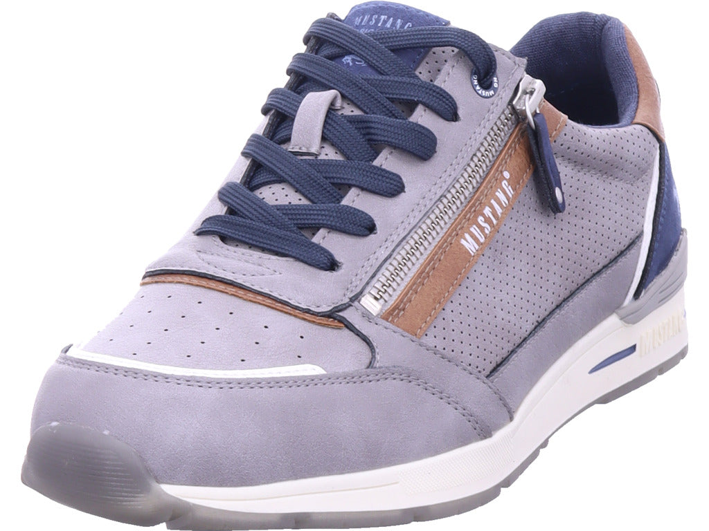 Mustang Men's Half Shoe in Grey