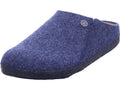 Birkenstock Men's Slipper Zermatt Felt Dark Blue in blue