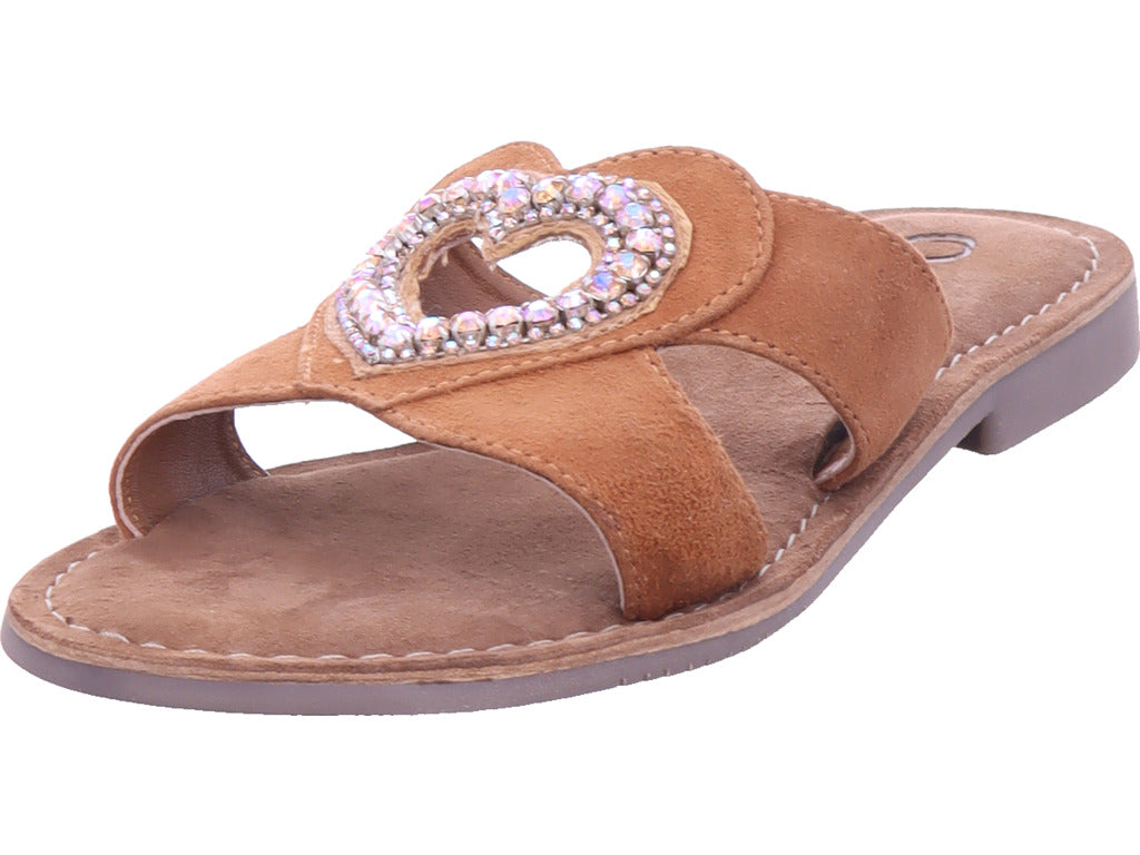 Queens women's mule in brown