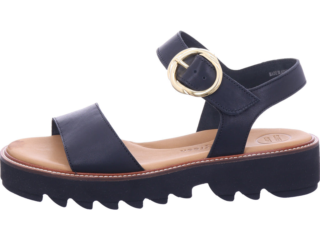 paul green Damen Sandalette  in schwarz