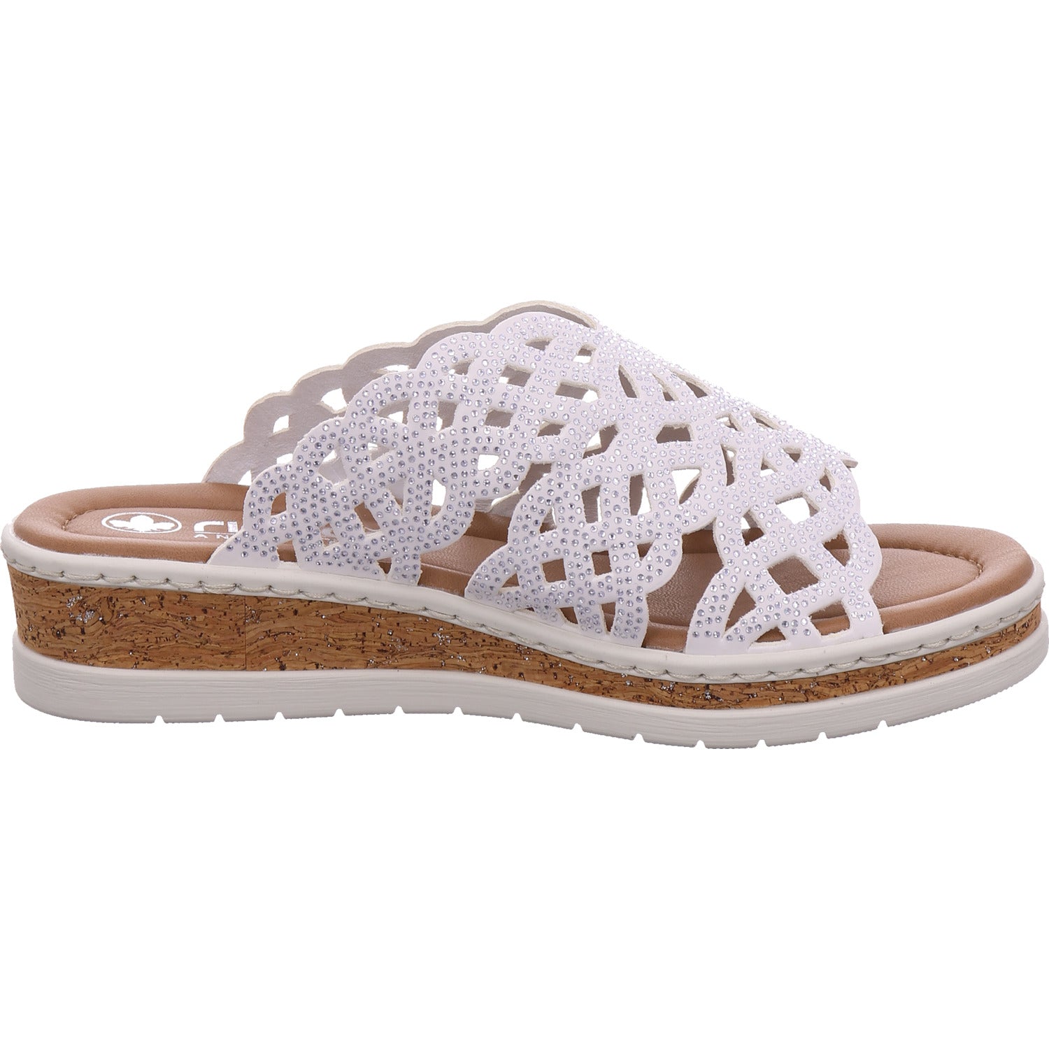 Rieker Women's Mule in White
