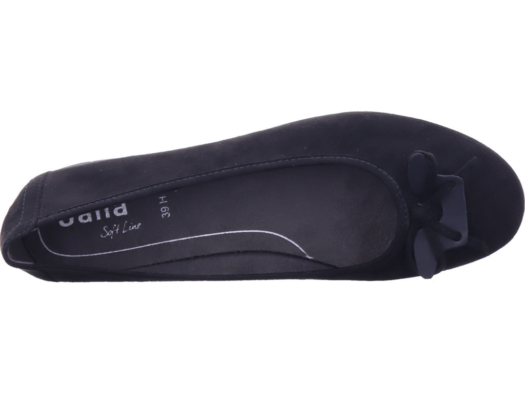 Jana Damen Ballerina M2216341 in schwarz