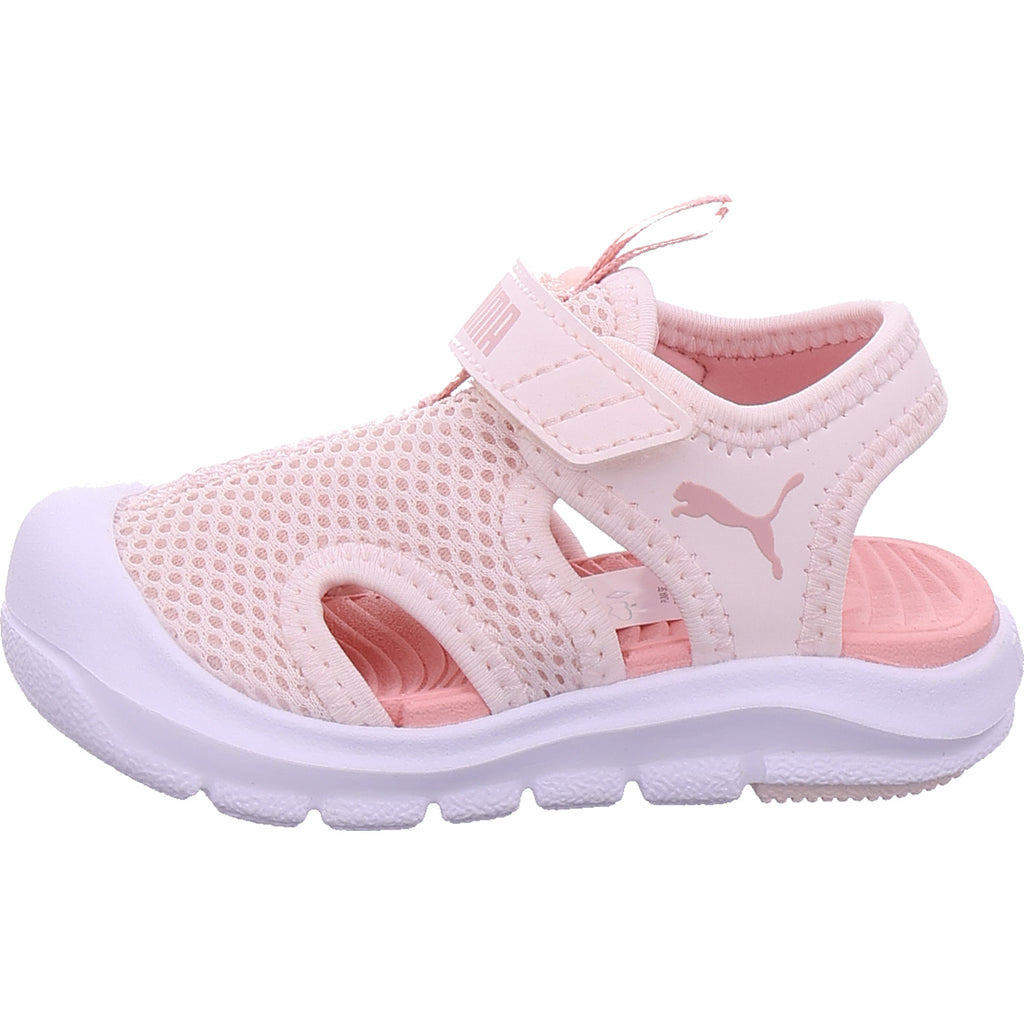 Puma Girls' Swim Sandal in pink