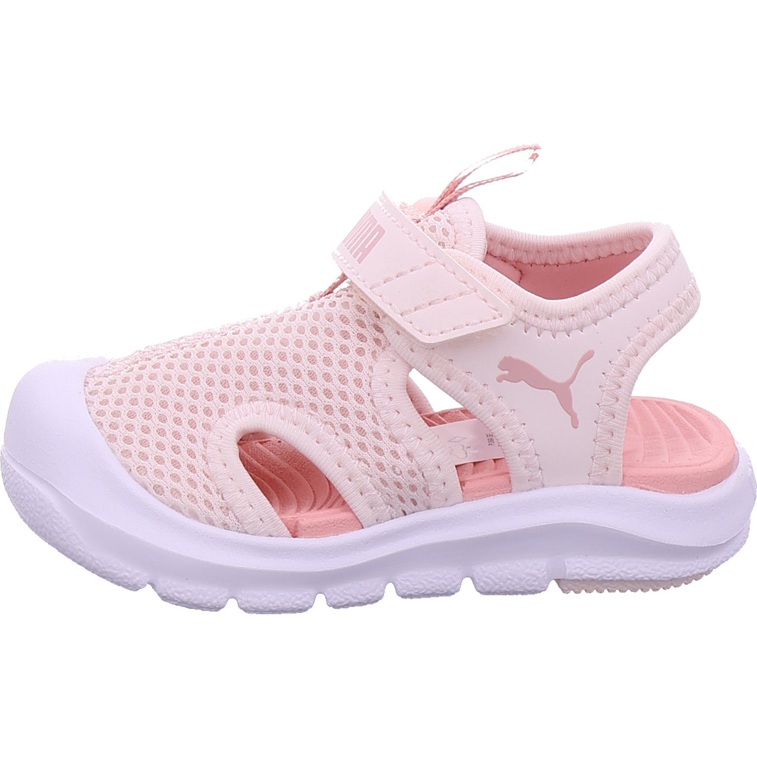 Puma Girls' Swim Sandal in pink