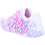 Dívčí tenisky SKECHERS v bílé barvě