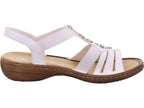Rieker Women's Sandals Fsk Women's Sandals in white