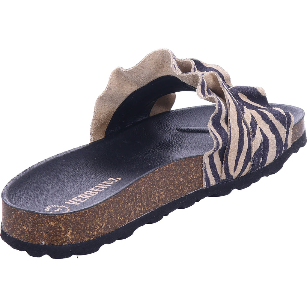 Verbenas Damen Pantolette  in schwarz