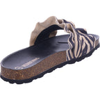 Verbenas Damen Pantolette  in schwarz