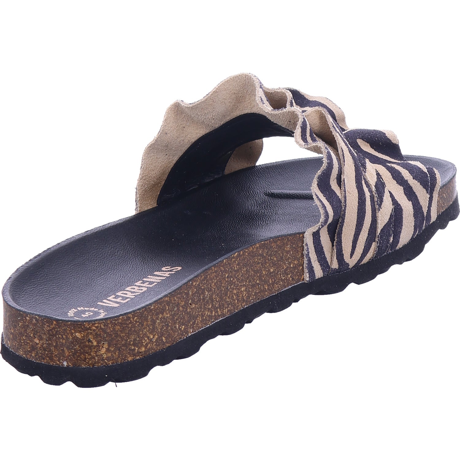 Verbenas Damen Pantolette  in schwarz