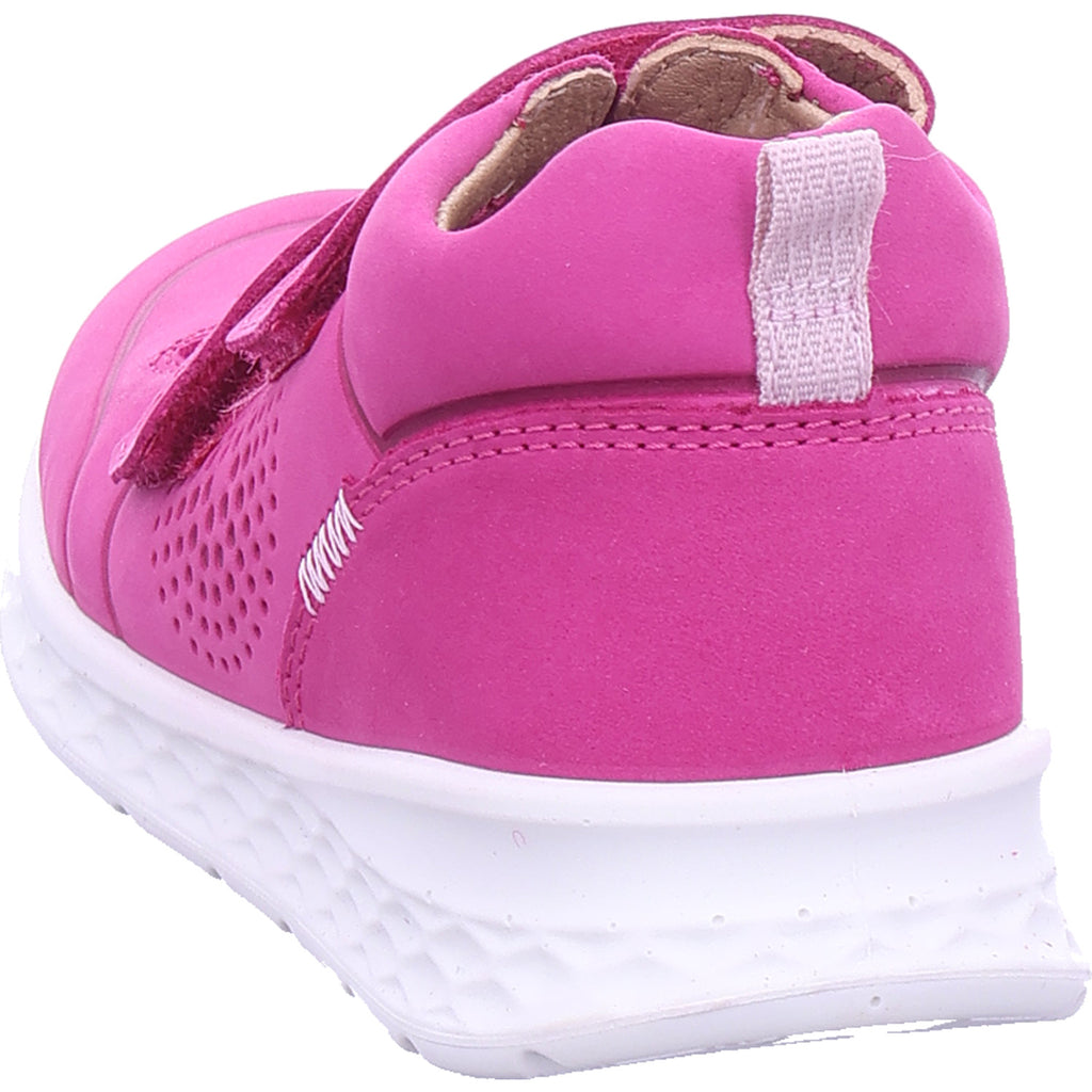 Superfit Mädchen Halbschuh Stiefelette Leder \ Breeze in pink