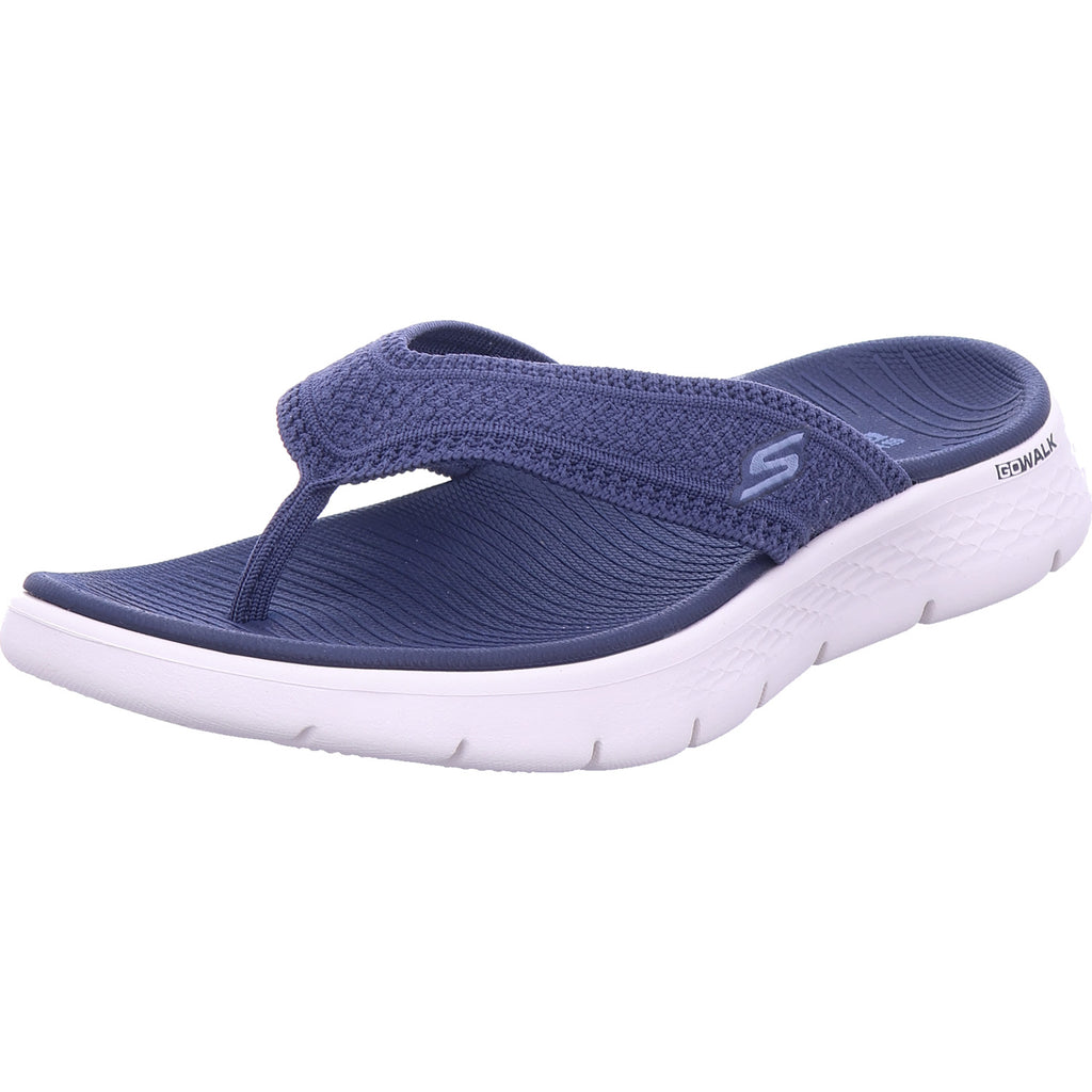 Dámské pantofle SKECHERS v modré barvě