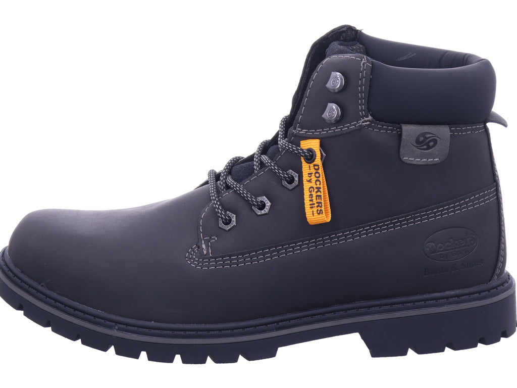 Dockers Herren Stiefel  in schwarz