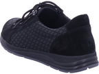 Varomed Herren Halbschuh Houston Schnürschuh Weite K in schwarz