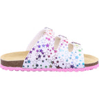 Planet Footwear Girls' Mule in white