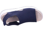 Caprice Damen Sandale  in blau