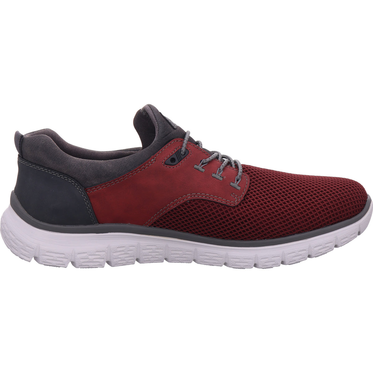 Rieker Men's Loafers in red